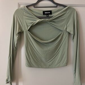 Light green SER.O.YA Artemis Top